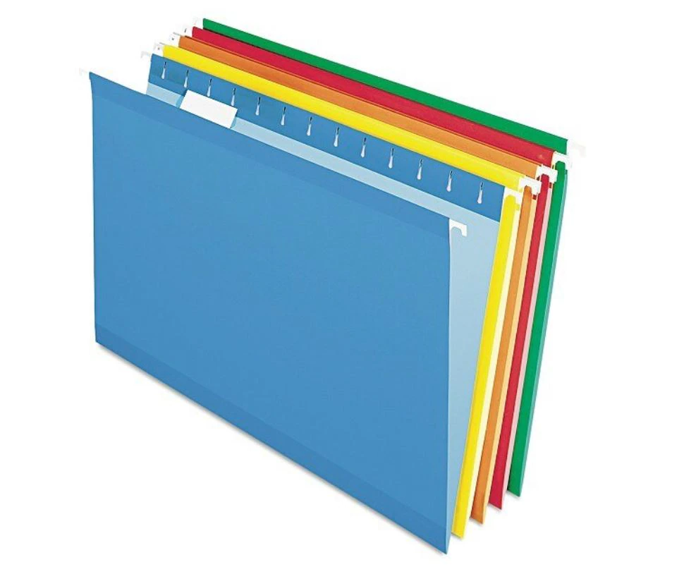 Pendaflex Hanging Folders, Legal Size, Assortment #1, 25 per Box