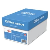 Office Depot Paper Copy 20lb X-Bright, 11" x 17", 2500 Sheets/Case (5 Reams)