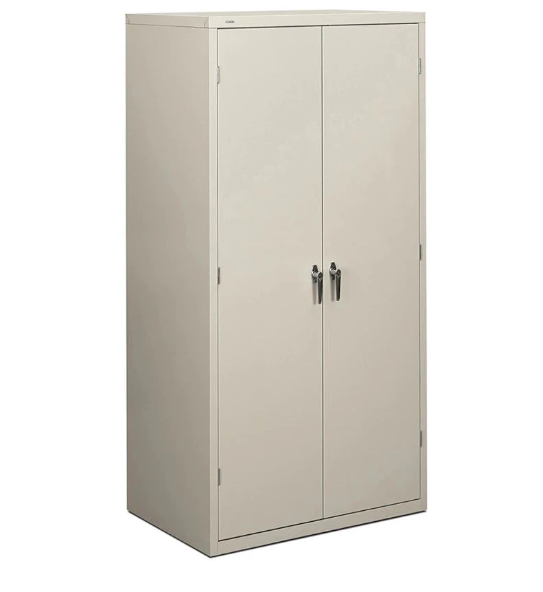 HON Storage Cabinet, 72"H x 36"W x 24"D, 5 Adjustable Shelves, Light Gray, 1/Package