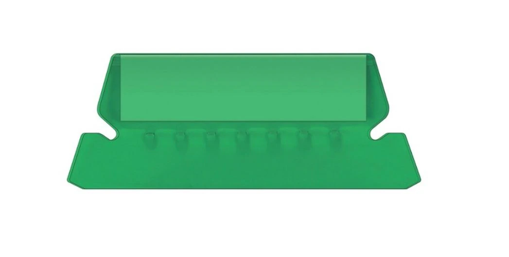 Pendaflex Hanging File Folder Plastic Tabs, 1/5 Cut, Green, 25/Pack
