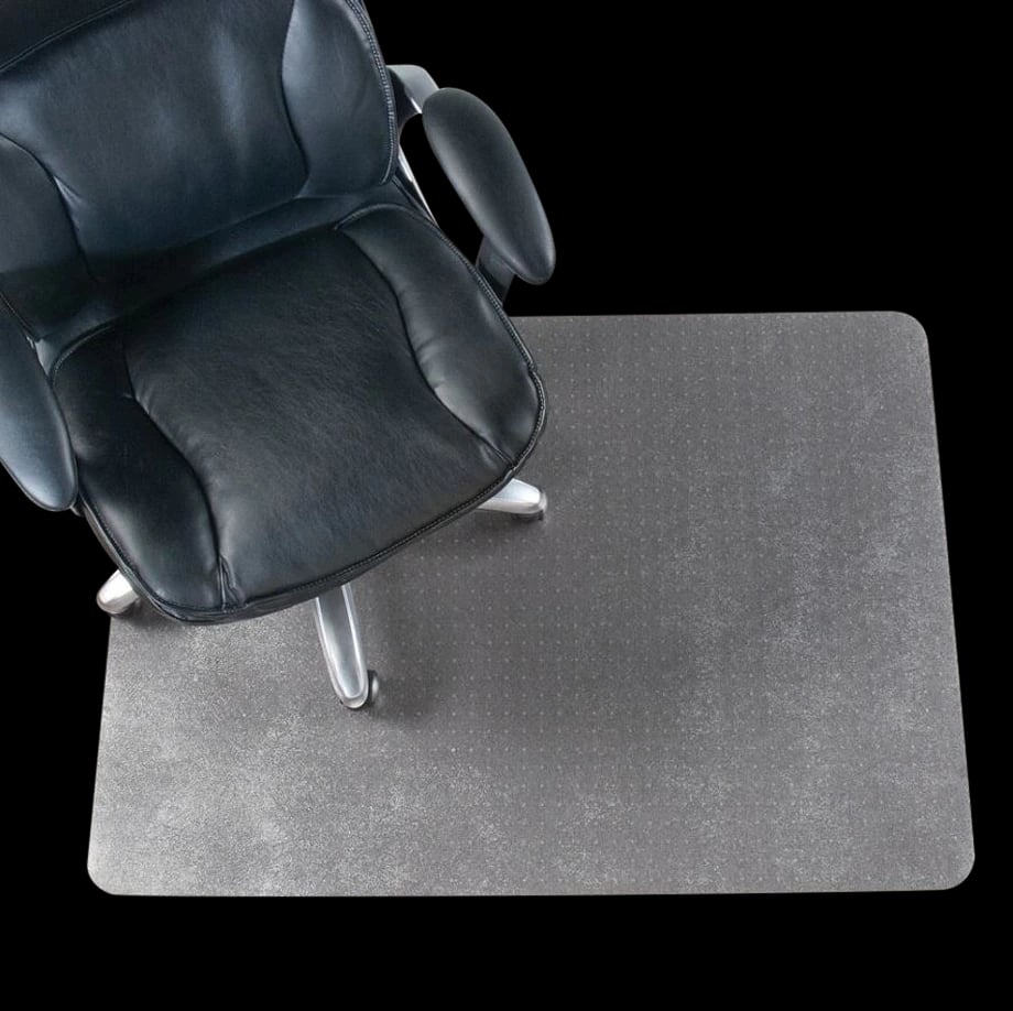 Economy Chair Mat, Rectangular, Clear, 40" x 60", Commercial-Grade, 01KEZKNVX2NYTPJKQNB07FEVPC
