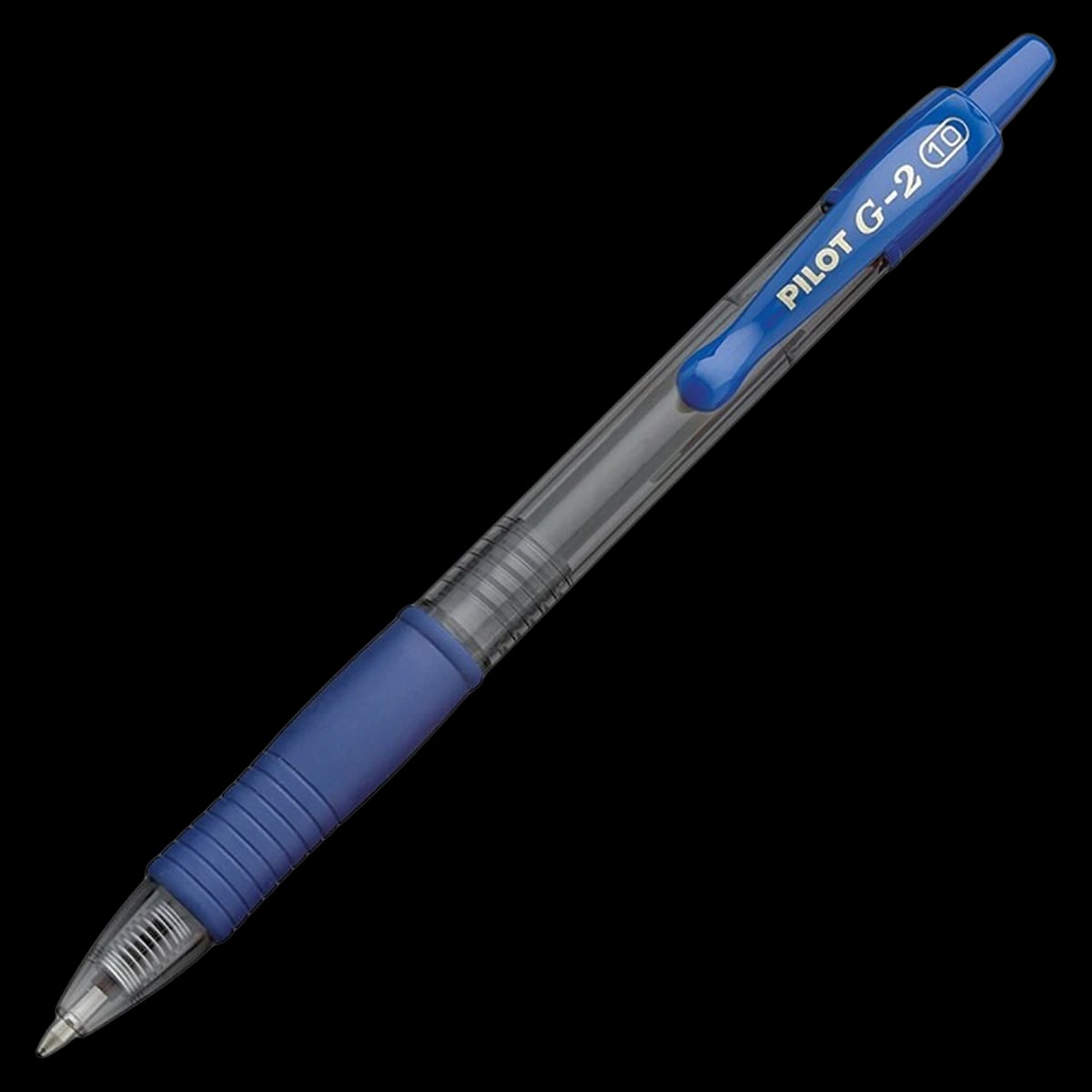 Pilot G2 Gel Pen, 1.0mm Bold Point, Blue, 12/Pack