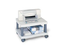 Safco Wave Under Desk Printer Stand, Light Gray