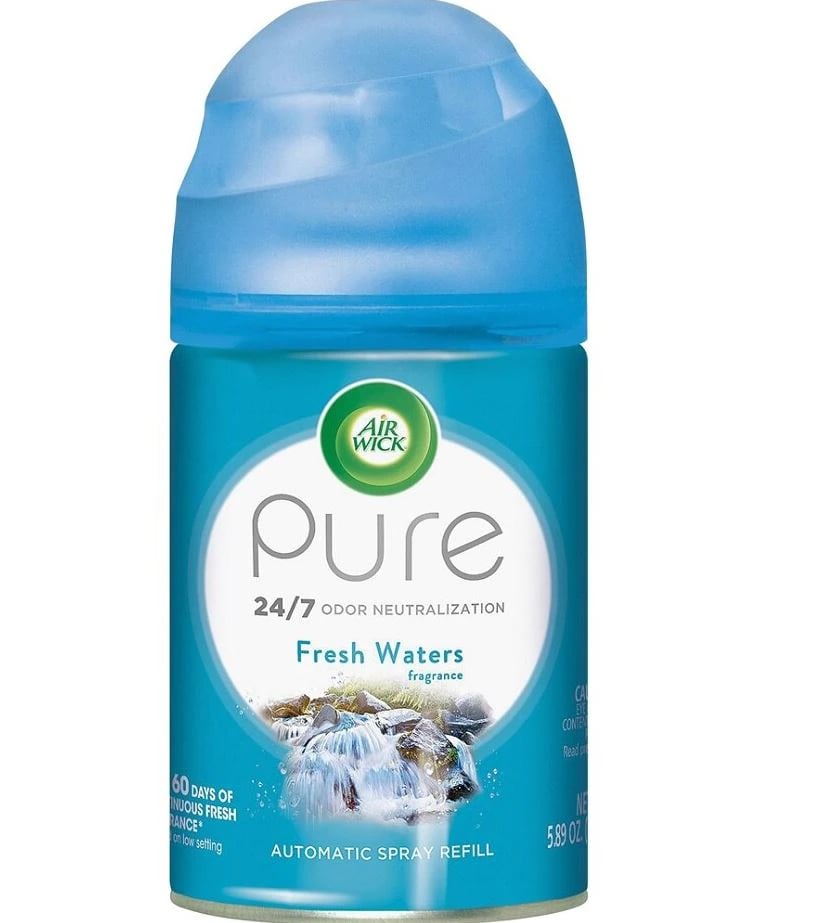 Air Wick Freshmatic Fresh Waters Automatic Spray Air Freshener Refill