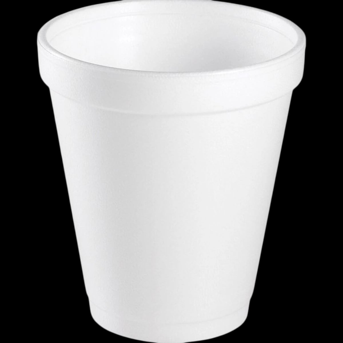 Dart Insulated Foam Drinking Cups, 8 oz, White, 1000/Case