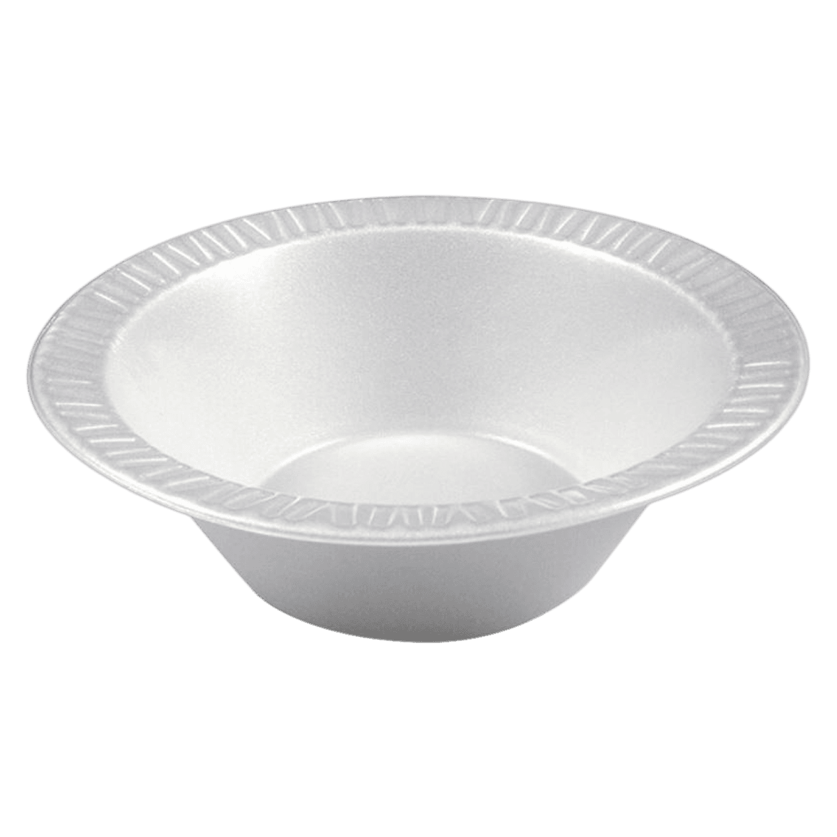 Dart Laminated Foam Bowls, 12 oz, White, 8/Package