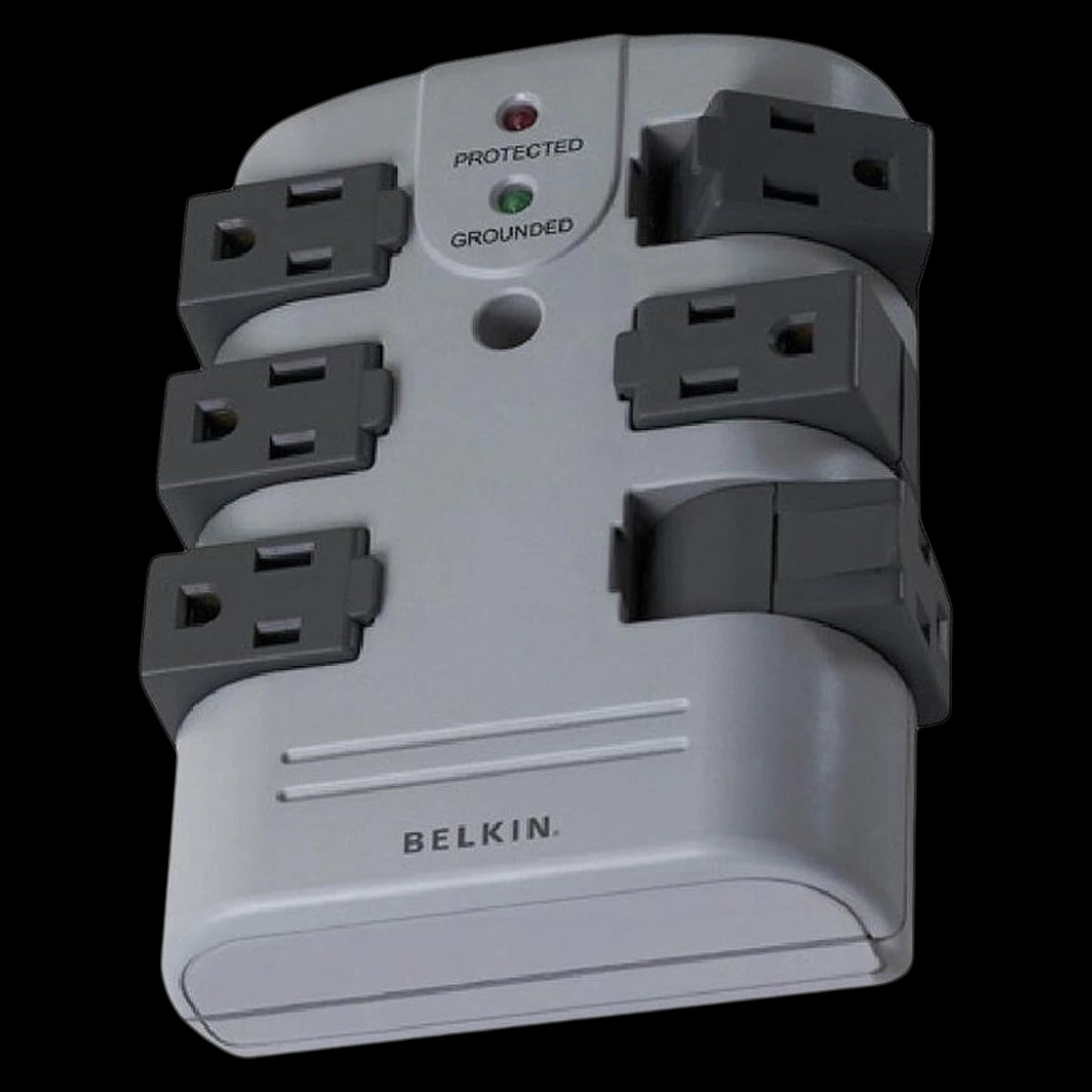 Belkin Surge Protector Wall-Mounted 6-Outlet Pivot, 01KEZKNP1APBSM3P3GSGTF3KJE
