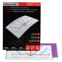 Laminating Pouches, Letter Size, 5 Mil, 11.5 in x 9 in, 100/Pack