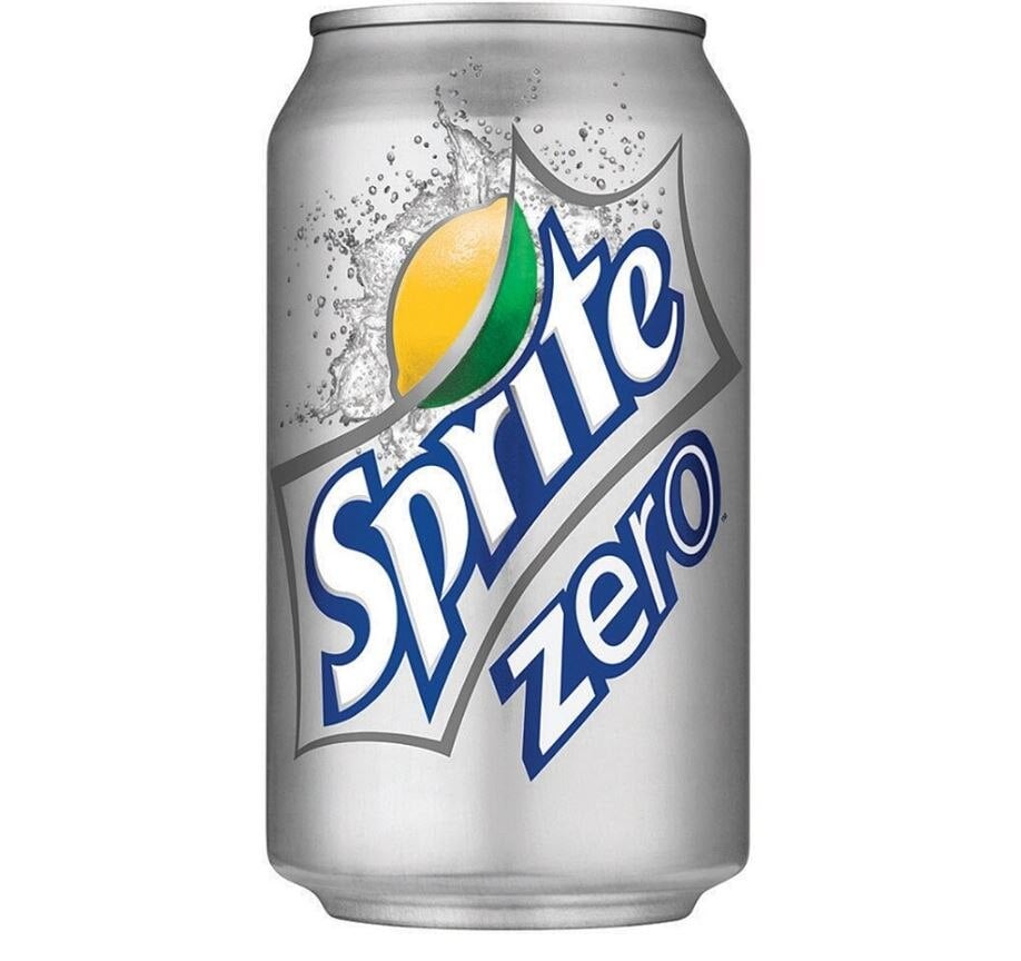Sprite Zero Diet Soda, 12 oz Cans, 24/Pack