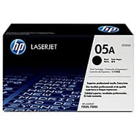 HP 05A Black Original Toner Cartridge, CE505A