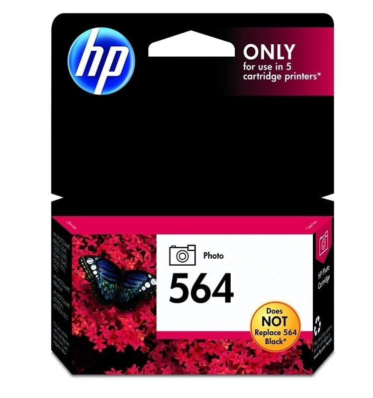 HP 564 Black Original Ink Cartridge, CB317WN