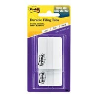 Post-it Durable Tabs, 2" White, Pad of 50 Flags, 50/Package