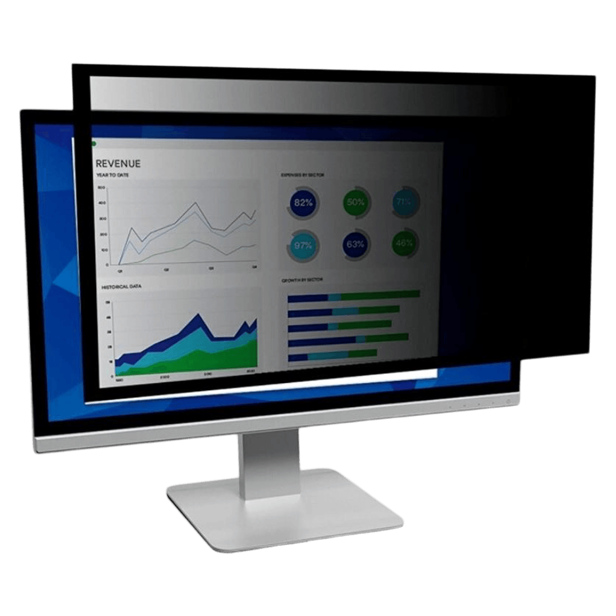 3M PF324W Privacy Filter for 24" Widescreen LCD Desktop Monitor
