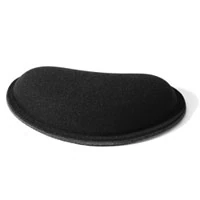 Allsop Memory Foam Mouse Wrist Rest, Black, Each