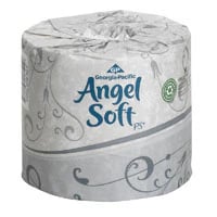 Angel Soft Bath Tissue, 2-Ply Premium Embossed, 450 Sheets/Roll, 20/Pack