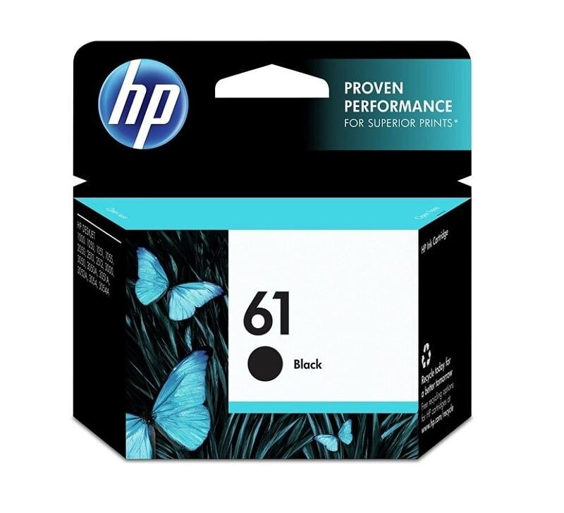 HP 61 Black Original Ink Cartridge, CH561WN#140