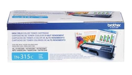 Brother TN-315C Cyan Toner Cartridge