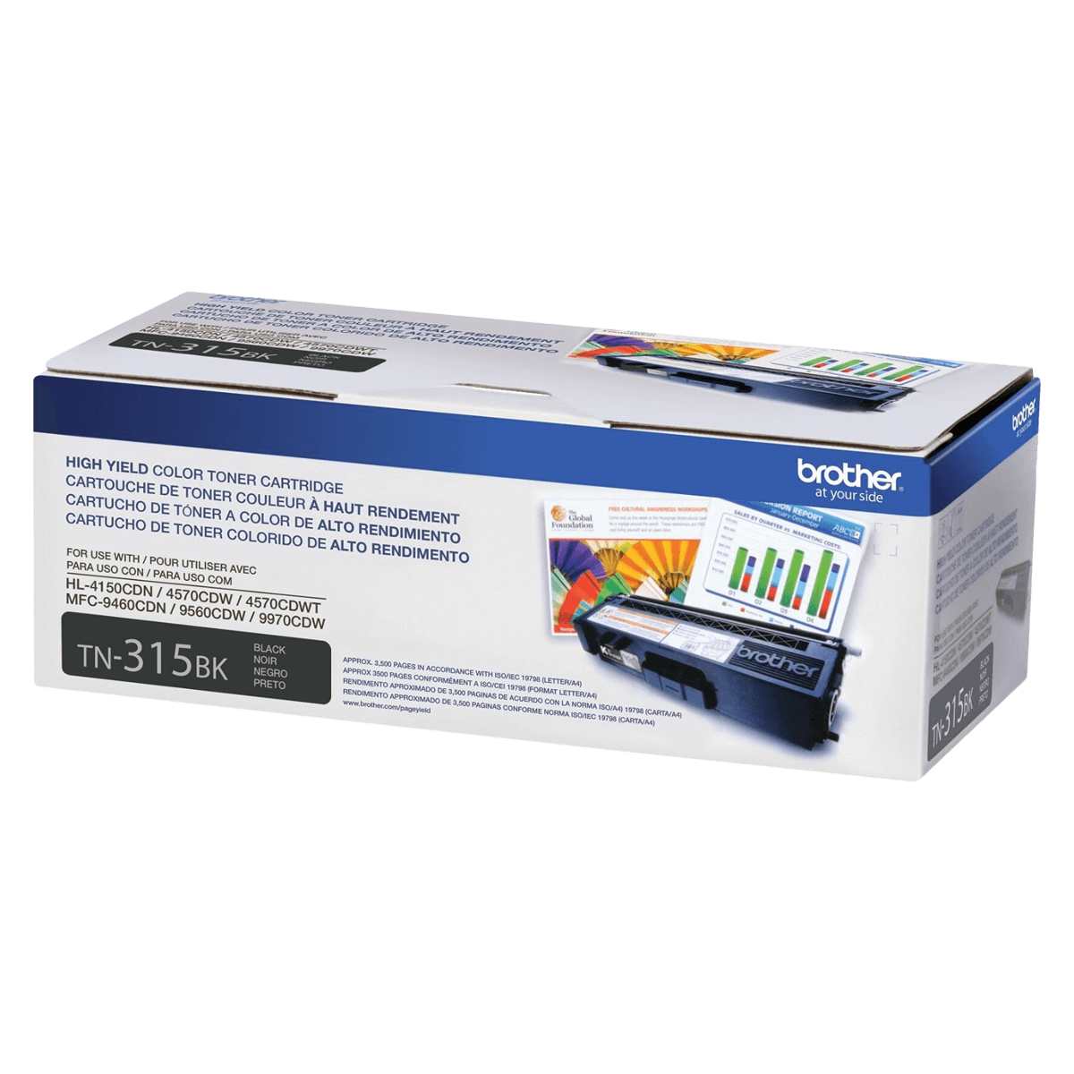 Brother TN-315BK Black Toner Cartridge