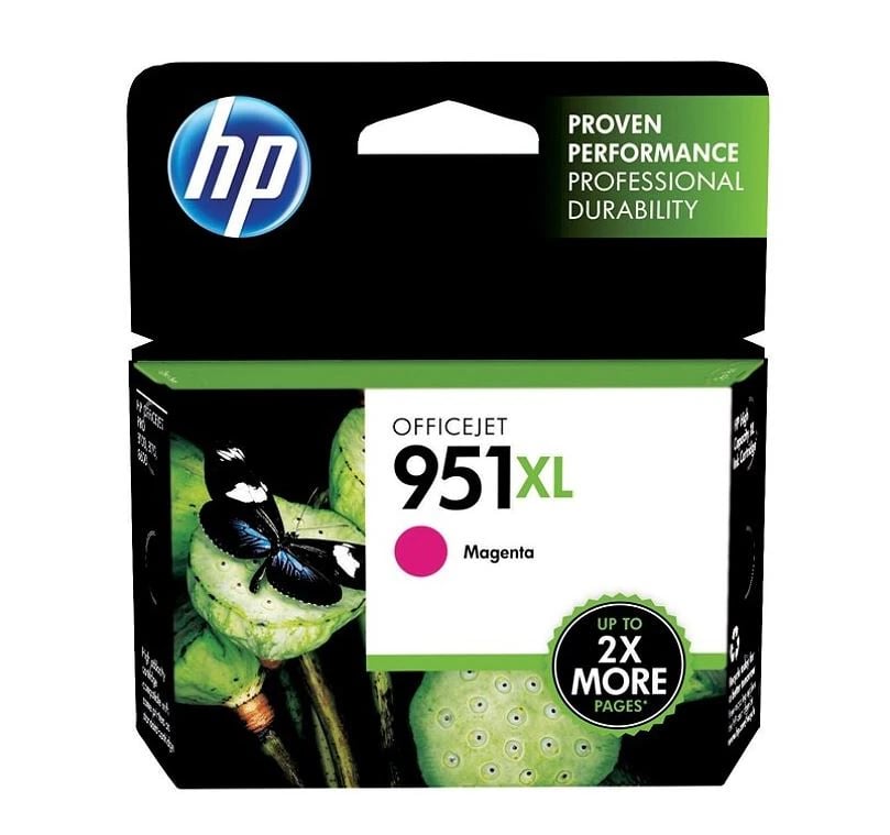 HP 951XL Magenta Original Ink Cartridge, CN047AN