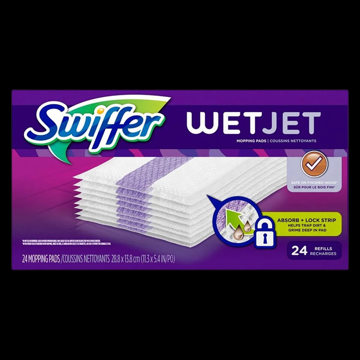 Swiffer WetJet Pad Refills, 24/Pack