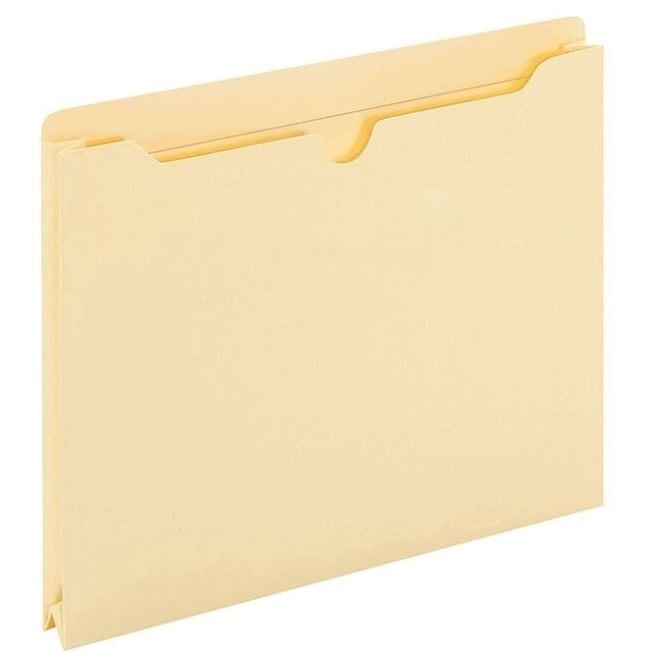 File Jacket 1" Expansion Letter Size Manila 8.5" x 11" 50/Box