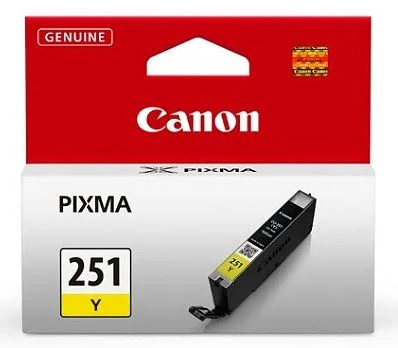 Canon CLI-251 Yellow Ink Tank, 6516B001