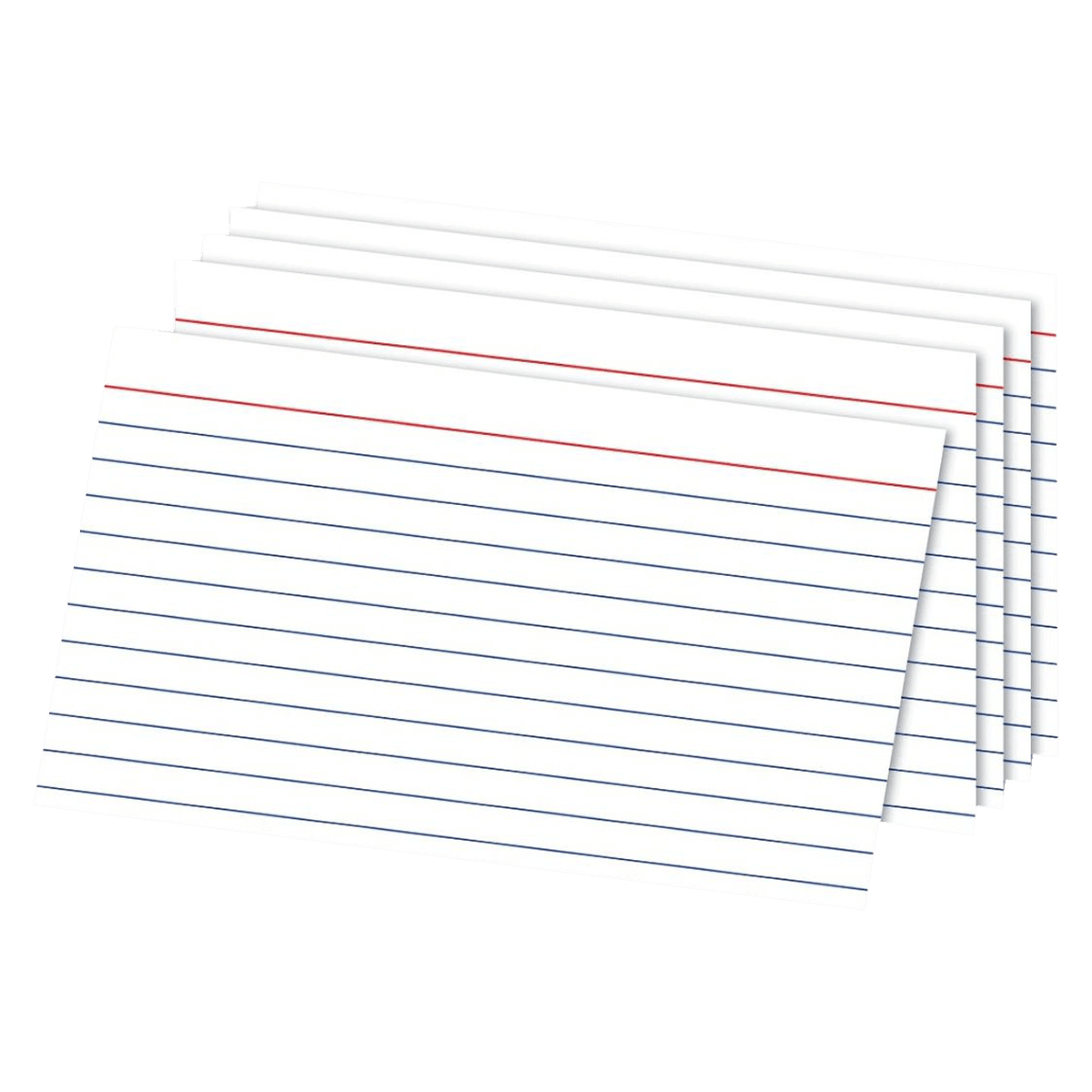Index Cards Ruled 5x8, White, 300/Package