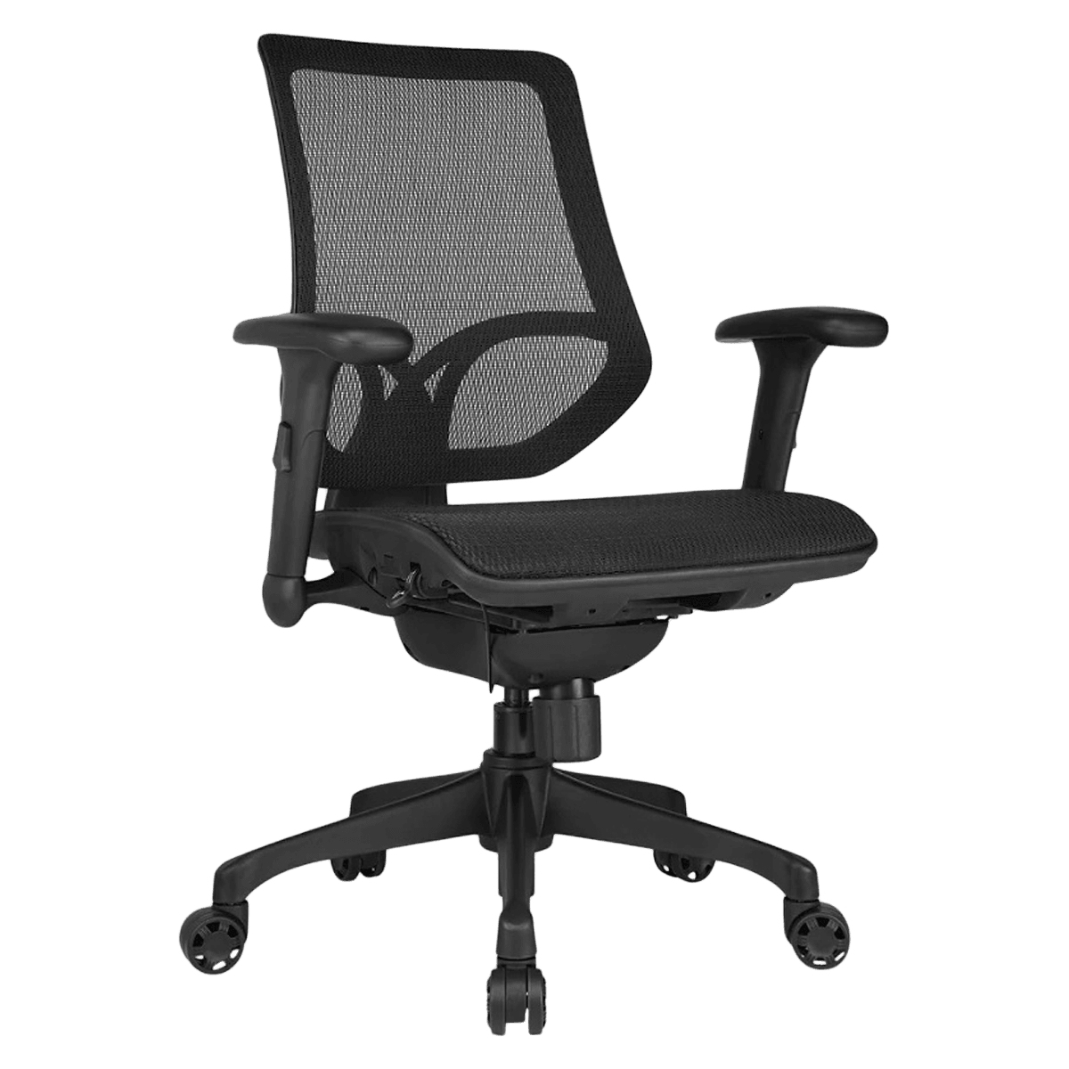WorkPro 1000 Series Mid-Back Mesh Task Chair, Black, Each