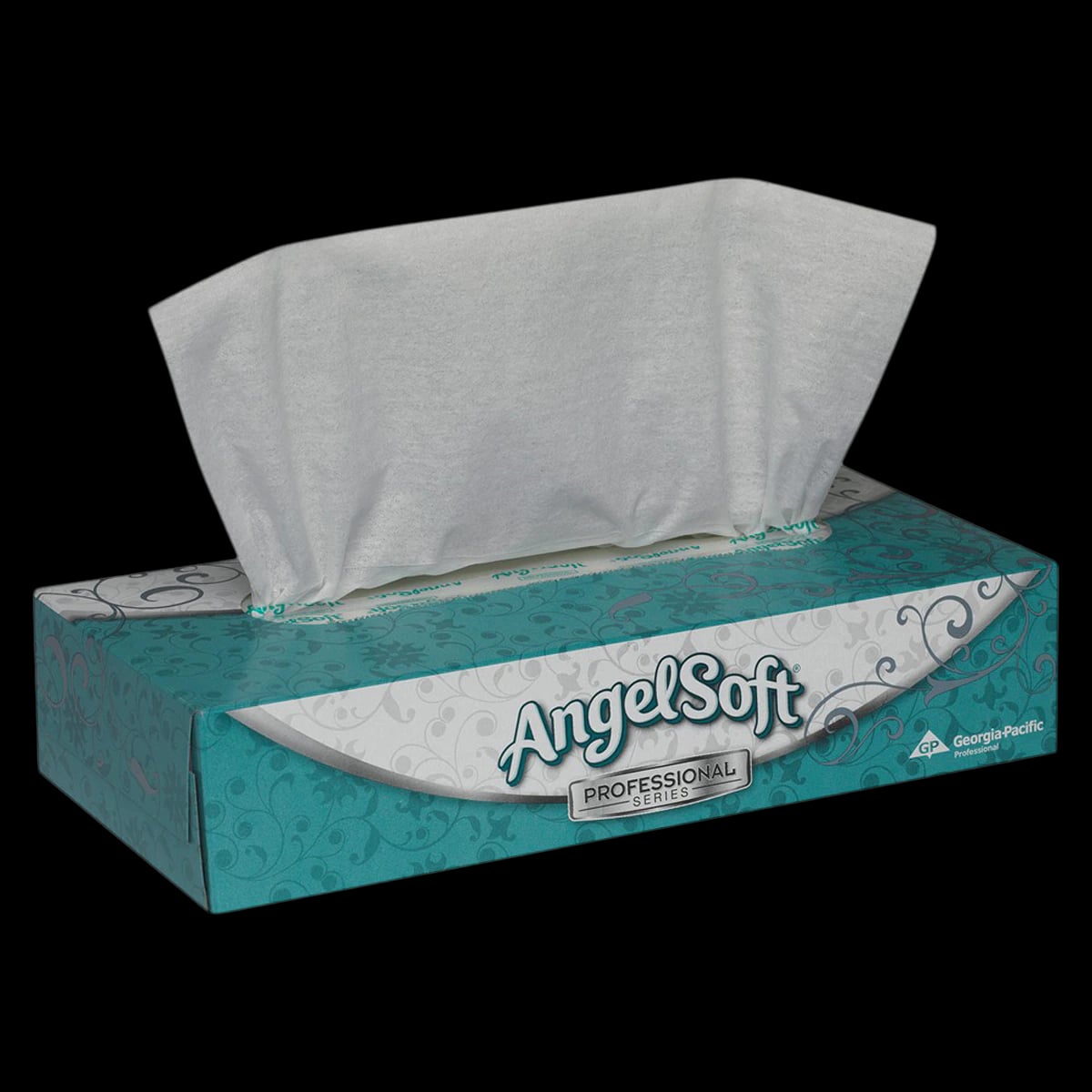 Angel Soft PS Premium Facial Tissues, 100 Sheets/Box, 30 Boxes/Case