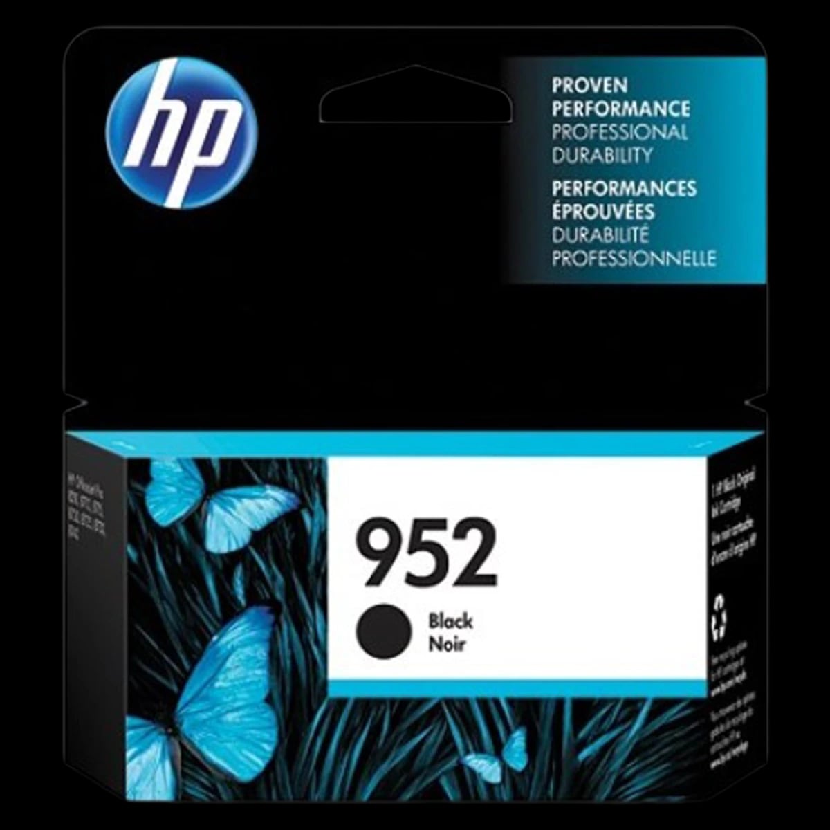 HP 952 Black Ink Cartridge (F6U15AN#140)