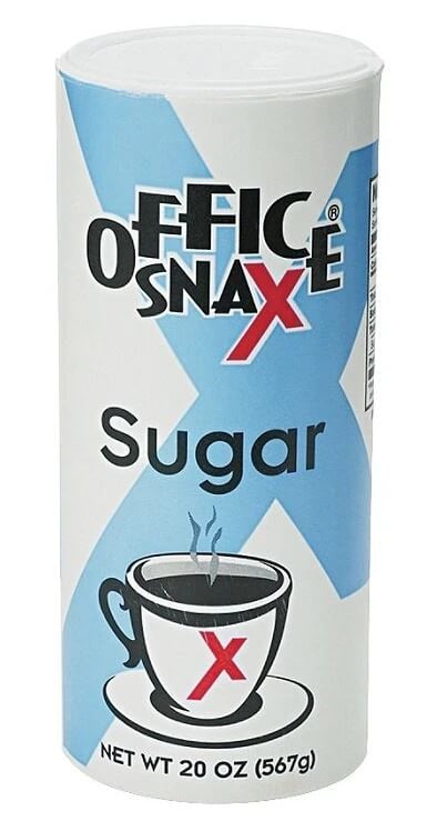 Office Depot Sugar Canister, 20 Oz