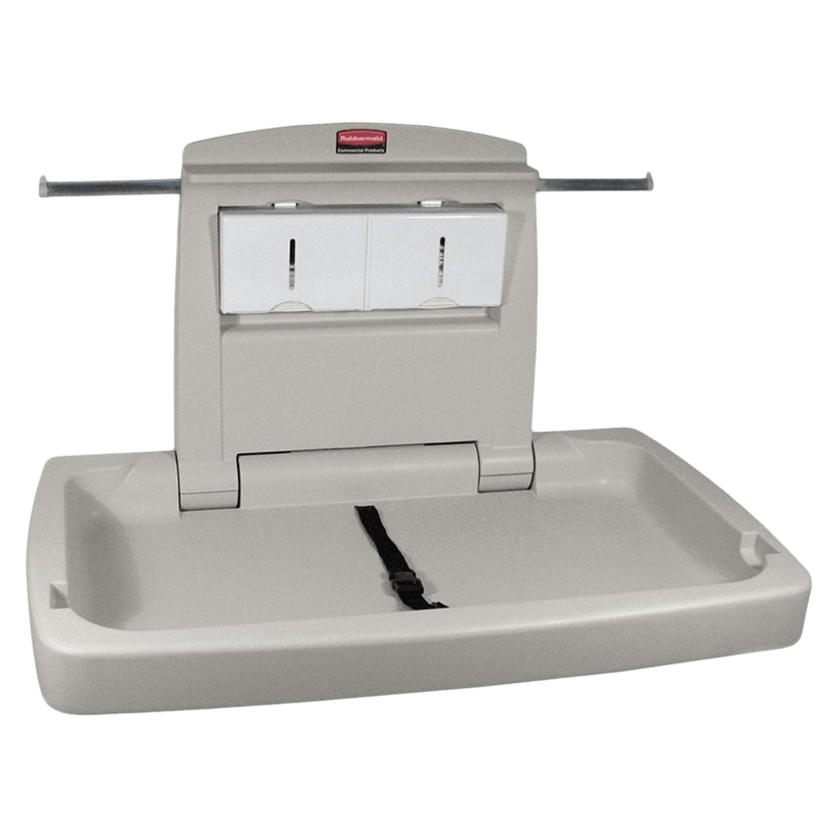 Rubbermaid Baby Changing Station Table, Gray, Each