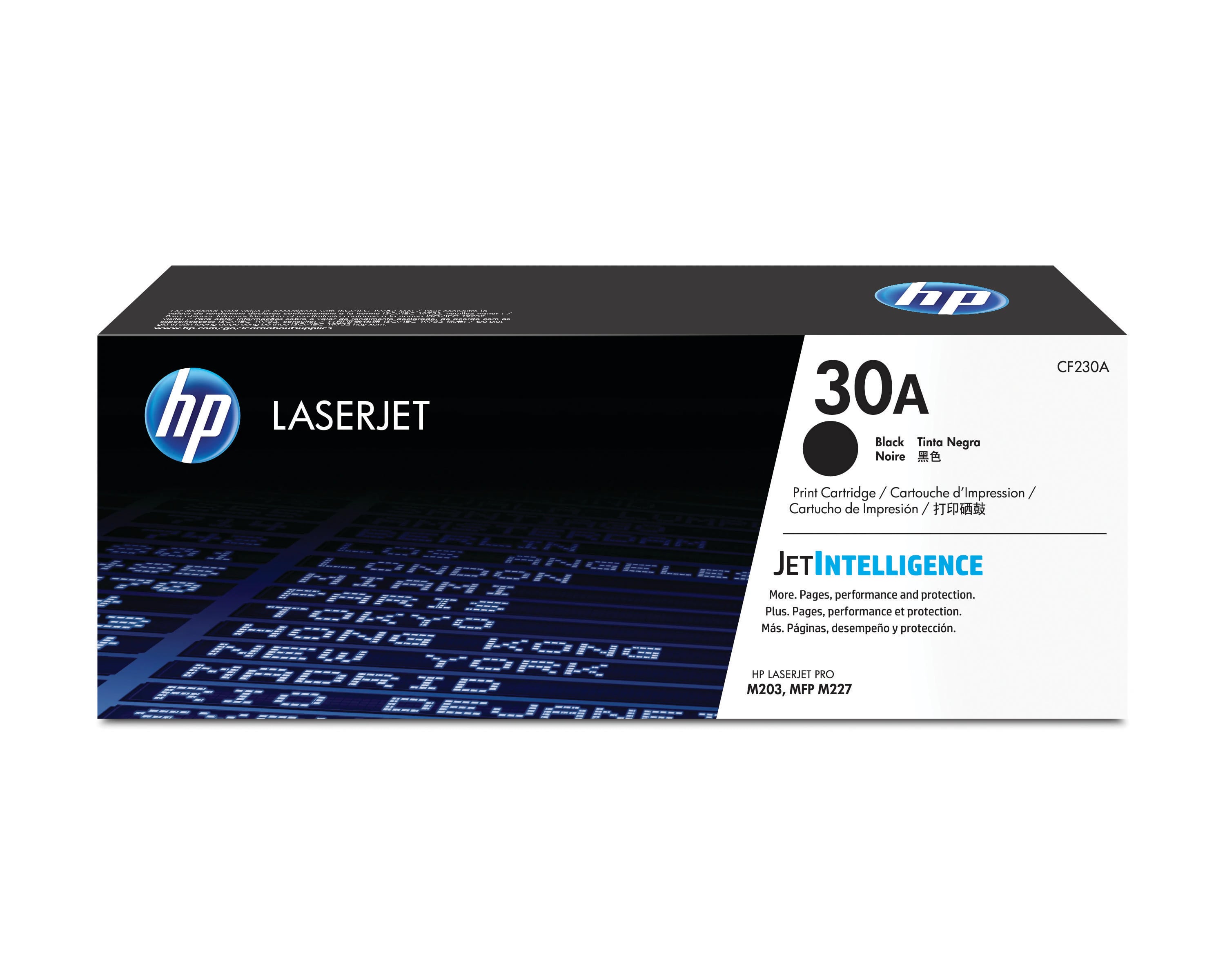HP 30A Black Toner Cartridge (CF230A)