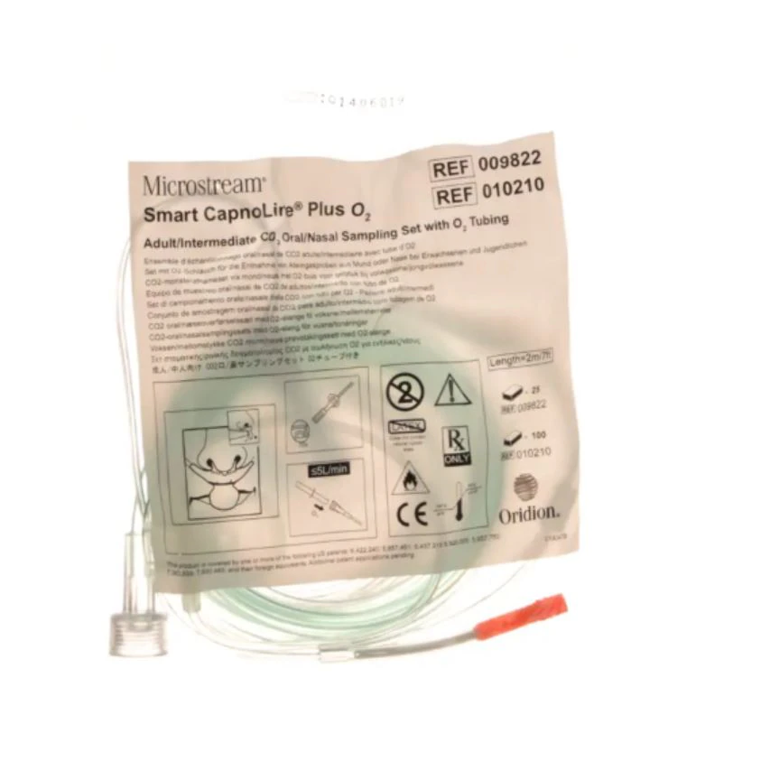 Mortara Capnoline CO2 + O2 Surveyor Adult Capnography Line, 25/Case