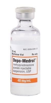 Depo-Medrol Injection 40mg/mL, Multi-Dose Vial (MDV), 10mL