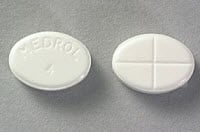 Medrol (Methylprednisolone) Tablets 4 mg, Unit Dose, 21/Package, Pfizer