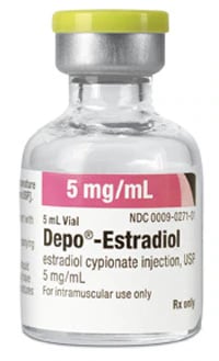 Depo-Estradiol (Estradiol Cypionate) Injection, 5 mg/mL, 5 mL Vial, Each