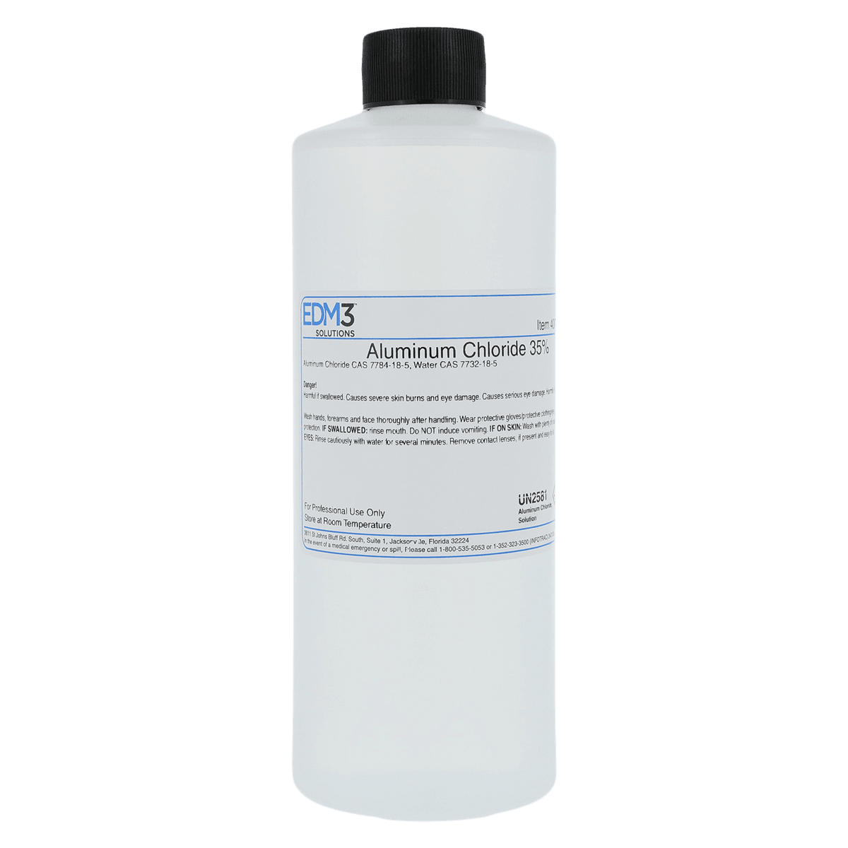 Aluminum Chloride 35% Reagent, 16 oz Bottle