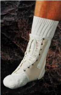 Scott Specialties Ankle Splint, Canvas, Adult Large, 7.5-9"