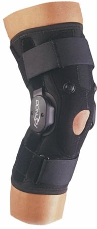 DonJoy Support Knee Hinged Air Knee Brace, Adult 2X-Large, Drytex, 26.5-29.5"