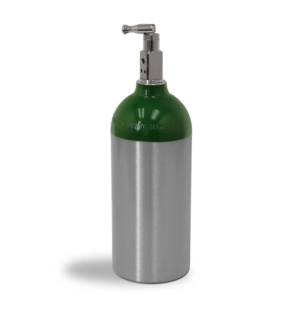 Mada Medical Products M9 Oxygen Cylinder with Toggle, 02 Cylinder M9 w/Toggle