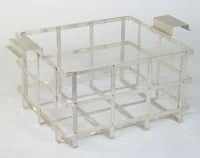 L&R Manufacturing Cassette Rack, Stainless Steel, Full Size