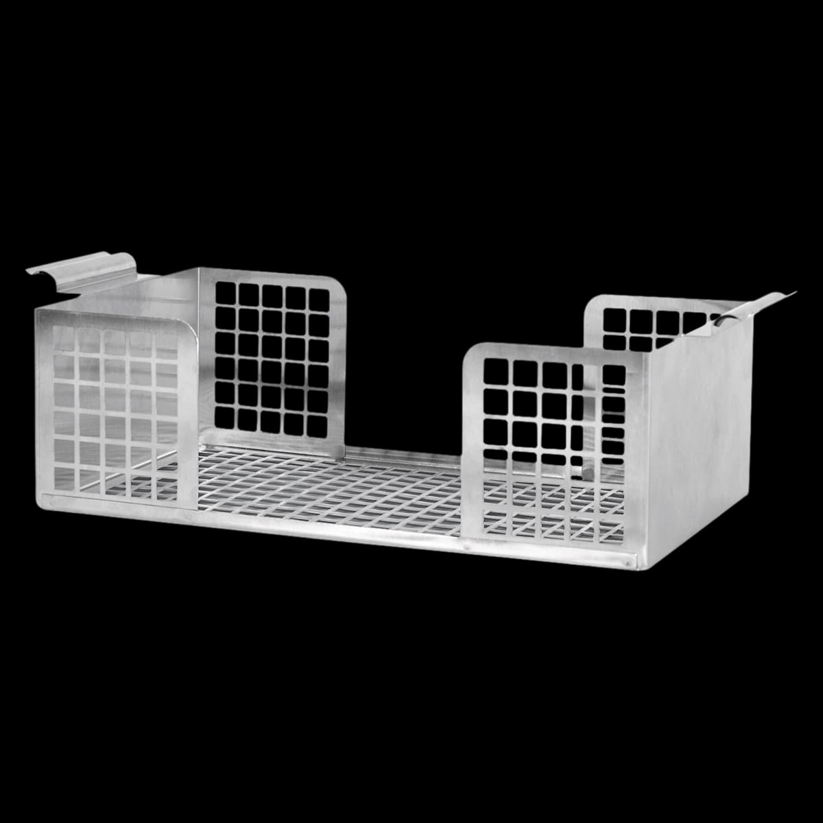 L&R Manufacturing 310 Ultrasonic Cleaner Easy Access Stainless Steel Cassette Rack, Holds 3 Large or 6 Small Cassettes, Autoclavable