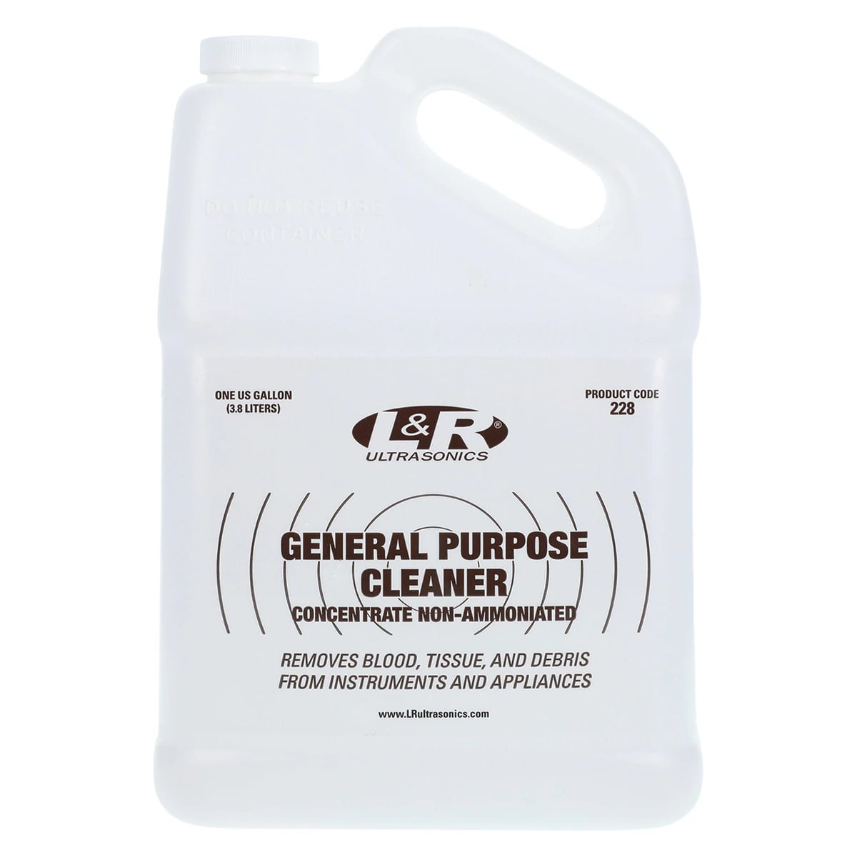 L&R General Purpose Cleaner, Non-Ammoniated, 1 Gallon Bottle, 228