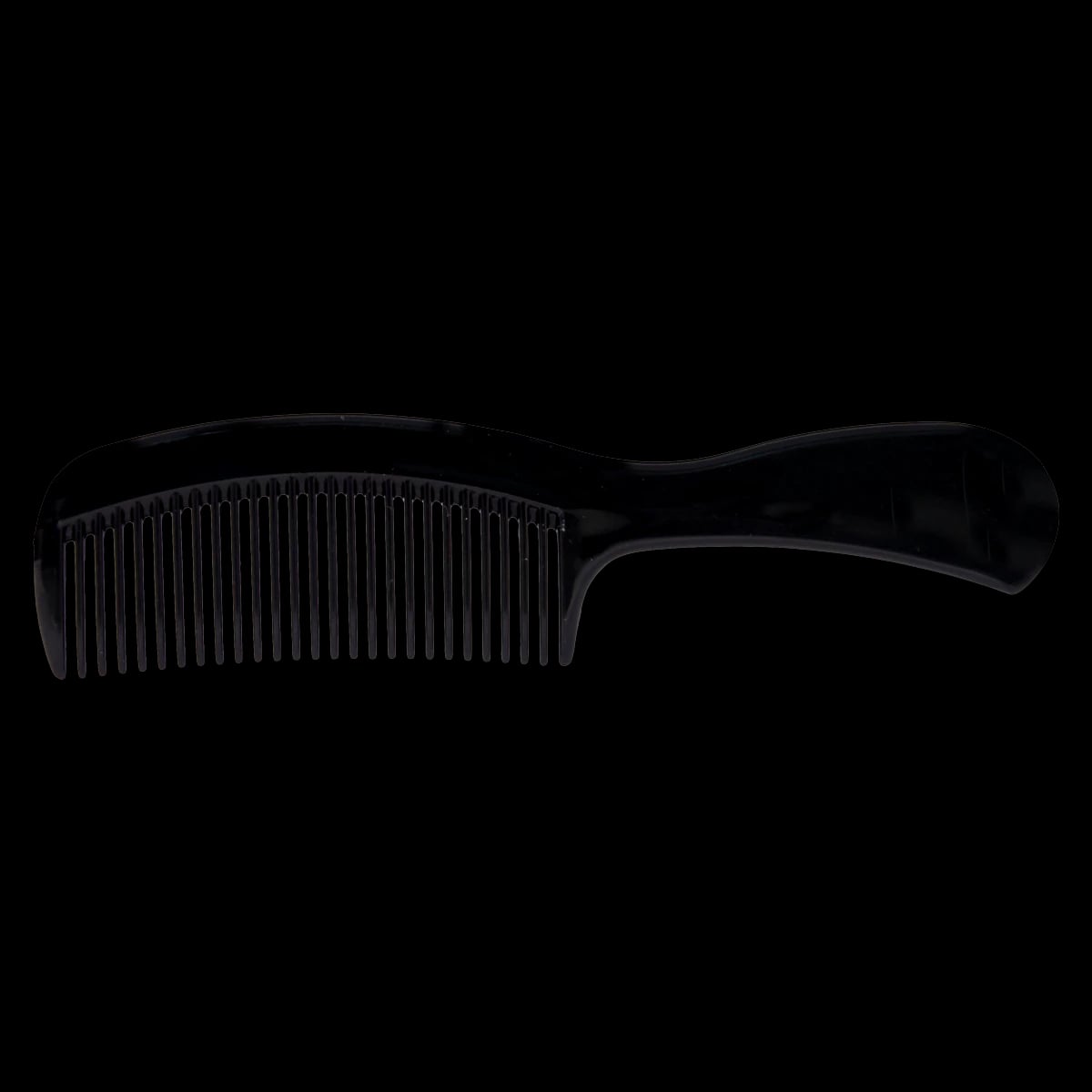 DawnMist Grooming Comb, Long Handle, Black, 720/Case