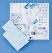Busse Hospital Disposable Myelogram Tray, Standard, with Needle & Lidocaine