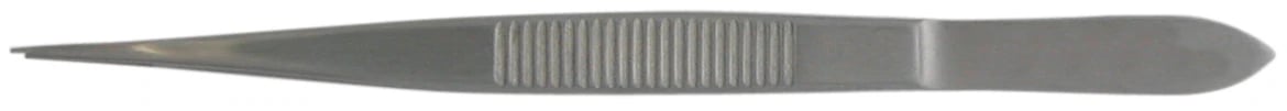 Plain Splinter Forceps, Straight, 3-1/2" Stainless Steel, Autoclavable, Each