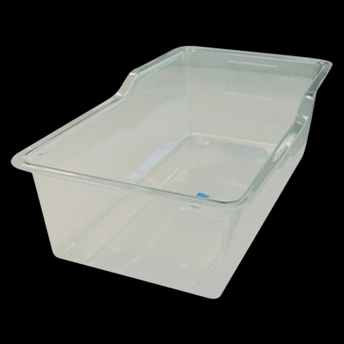Pedigo Products Bassinet Basket, Plastic, Clear, 30-1/4" L