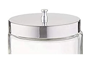 Dukal Stainless Steel Lid for Sundry Jar, Silver