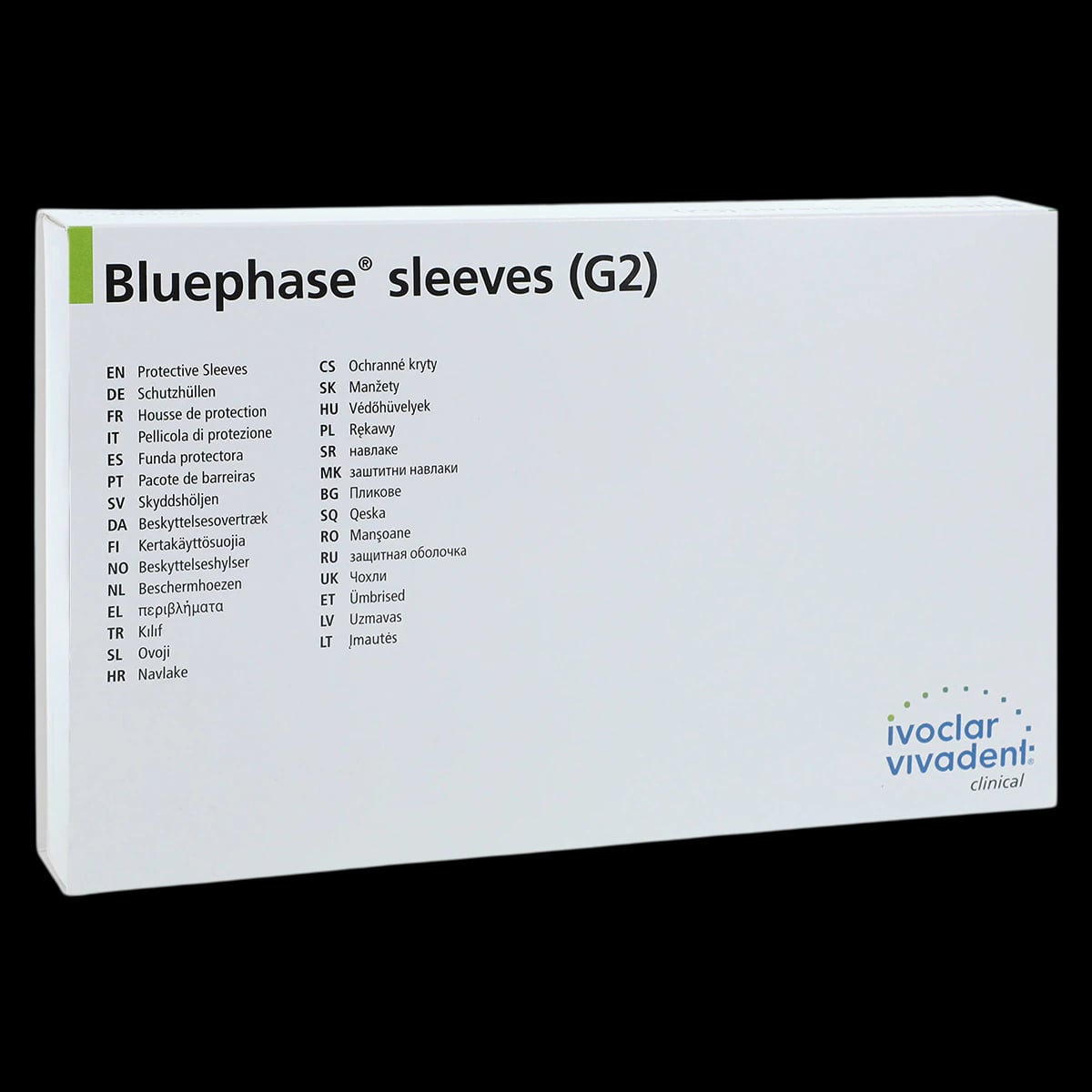 Ivoclar Vivadent Bluephase Protective Sleeves, Refill 5x50, Box of 250, 608554